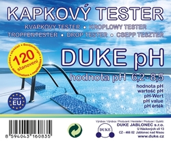 DUKE pH – kapkový tester