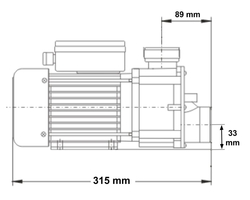 LX Cirkulačné čerpadlo pre vírivky JA50 0,50HP