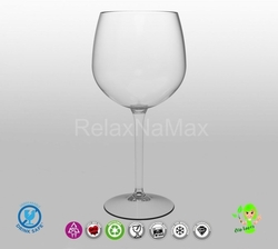 Plastový pohár Ballon Mix na víno, cocktail 580ml - nerozbitný, Gold Plast