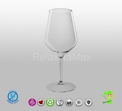 Plastový pohár na víno, cocktail 470ml - nerozbitný